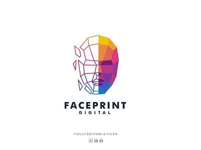 Face Colorful Logo