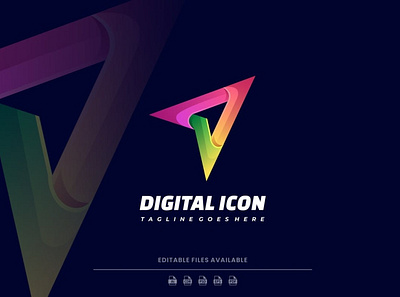 Triangle Gradient Colorful Logo 3d 3d letter abstract animation branding colorful concept creative design gradient graphic design illustration logo motion graphics triangle ui vector vector logo