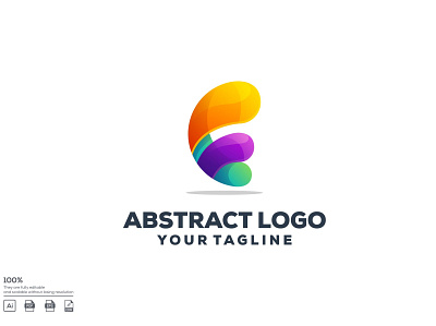 Abtract color logo design 3d 3d letter abstract animation branding colorful concept creative design gradient logo graphic design illustration logo motion graphics ui vector vector logo