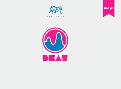 Beat Logo Template 3d 3d letter abstract animation beat beat logo beat logo template branding concept creative design graphic design illustration logo logo template motion graphics ui vector