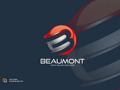 Beaumont - Logo Template 3d 3d letter abstract animation branding concept creative design graphic design illustration logo logo template motion graphics ui vector