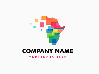 Africa Colorful Tech Logo