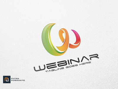 Webinar / W Letter - Logo Template