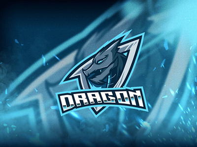 Dragon Esport Logo Template