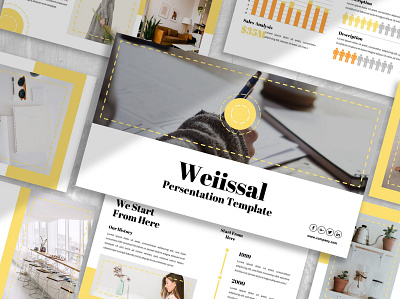 Weiissal - Business busines template business business pitchdeck business powerpoint colorful google slides html instagram keynote modern multipurpose pitchdeck powerpoint powerpoint template presentation template web web maintance website work