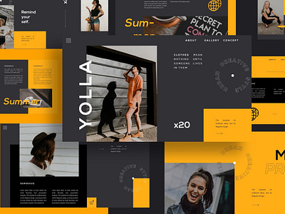 Yolla Google Slides Template