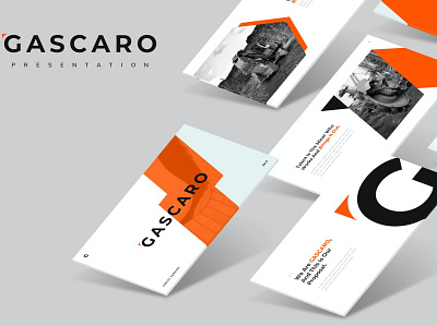 Gascaro Google Slides abstract branding concept creative deck design google google slides google template illustration keynote pitch pitch deck powerpoint presentation professional professional google professional slides slides vector