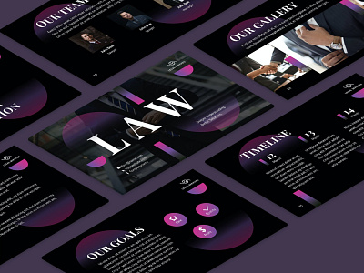 Law Company Presentation Template abstract branding concept creative deck design google slides graphic design illustration keynote law company motion graphics pitch pitch deck powerpoint powerpoint presentation presentation presentation template ui vector