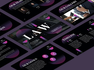 Law Company Presentation Template