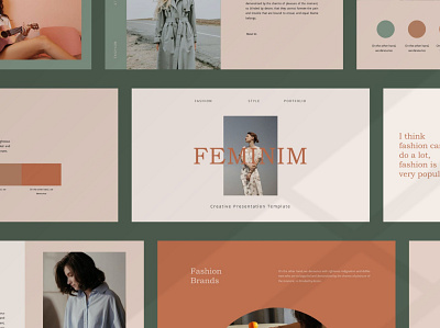 Feminim Bundle Presentation Template abstract branding concept creative design feminim bundle google google slides illustration keynote multipurpose pitch pitch deck powerpoint presentation template purpose slides vector web development web maintance