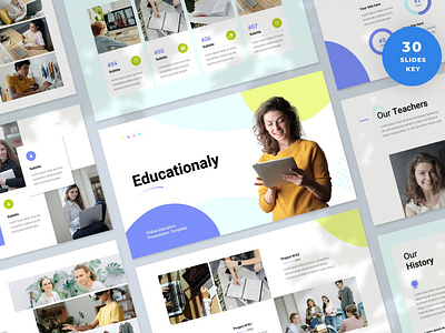 Online Education Presentation Template