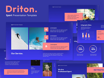 Sport Keynote Templates abstract basketball branding cardio concept creative design fit football google slides gym healthy illustration lifestyle pitch deck powerpoint slides sport keynote training workout