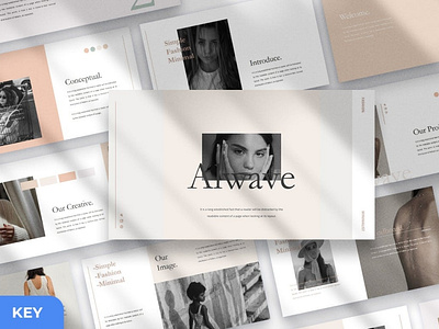 Alwave - Minimal Presentation Template