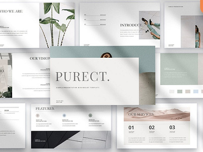 Purect - Minimal Presentation Template