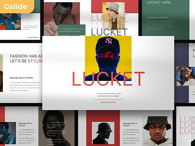 Lucket - Minimal Presentation Template