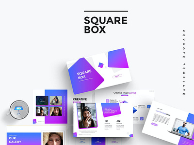 SquareBox - Keynote Template