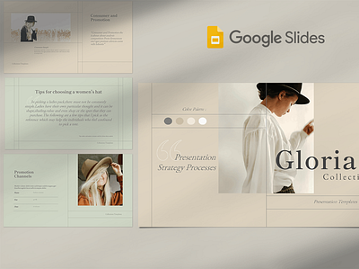 Gloria. Google Slides Templates abstract branding concept creative design google google slides illustration keynote pitch deck powerpoint presentation professional professional web project proposal slides ui vector website