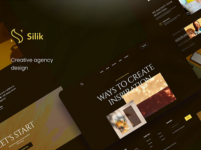 Silik Creative Agency PSD Template