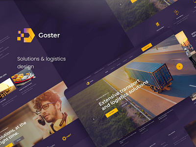 Goster - Solutions PSD Template