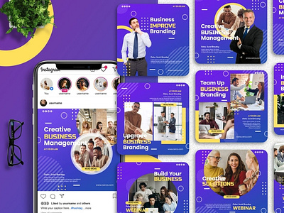 Cerco - Webinar Instagram Post Template