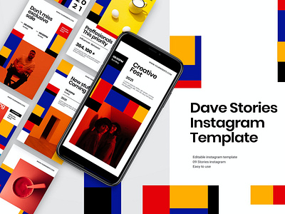 Dave - Stories Instagram Template
