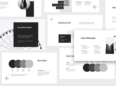 Horizone Branding Guidelines Google Slides brand identity branding branding guidelines brochure corporate creative design google slides guidelines illustration keynote multipurpose multipurpose template pitch deck powerpoint presentation presentation template web design web development website