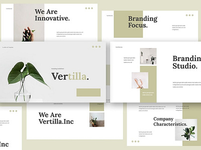 Vertilla - Brand Guideline Powerpoint Template