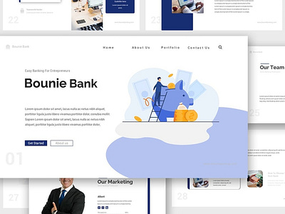 Bounie Company Profile Powerpoint Template