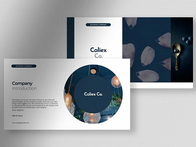 Caliex - Elegant Professional Company Presentation brand guideline brand identity branding brochure corporate creative design google slides guideline illustration keynote multipurpose multipurpose template pitch deck powerpoint presentation presentation template web design web development website