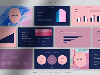 Zovia - Professional Infographic Statistic PPT brand guideline brand identity branding brochure corporate creative design google slides guideline illustration keynote multipurpose multipurpose template pitch deck powerpoint presentation presentation template web design web development website