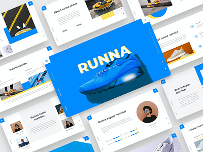 Runna - Shoes & Sneakers PowerPoint Template