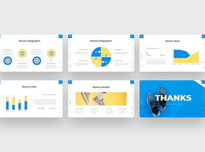 Runna - Shoes & Sneakers PowerPoint Template brand identity branding brochure corporate creative design google slides illustration keynote multipurpose multipurpose template pitch deck powerpoint presentation presentation template shoes sneakers web design web development website