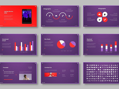 Inferno – Business Keynote Template brand identity branding brochure business business keynote corporate design google slides keynote keynote template multipurpose multipurpose template photography pitch deck presentation presentation template startup web design web development website