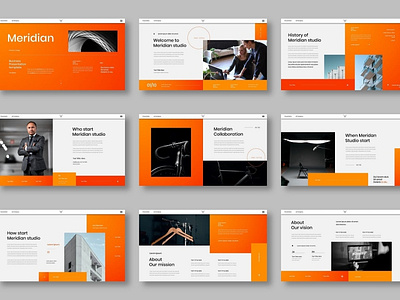 Meridian – Business Keynote Template abstract brand identity business business keynote concept corporate creative design google slides illustration keynote keynote template multipurpose multipurpose template powerpoint presentation presentation template startup web design web development