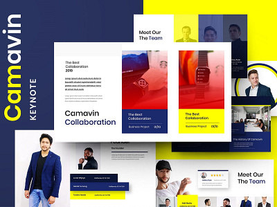 Camavin – Business Keynote Template abstract brand identity branding business keynote concept corporate creative creative agency design google slides graphic illustration keynote template modern multipurpose multipurpose template powerpoint startup style web design