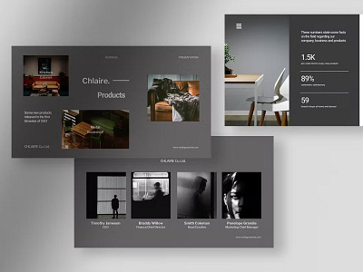 FREE Chlaire - Clean Business Profile Presentation branding business business presentation business profile clean business concept corporate creative design free graphic illustration infographic statistic multipurpose template presentation profile profile presentation style web design web development