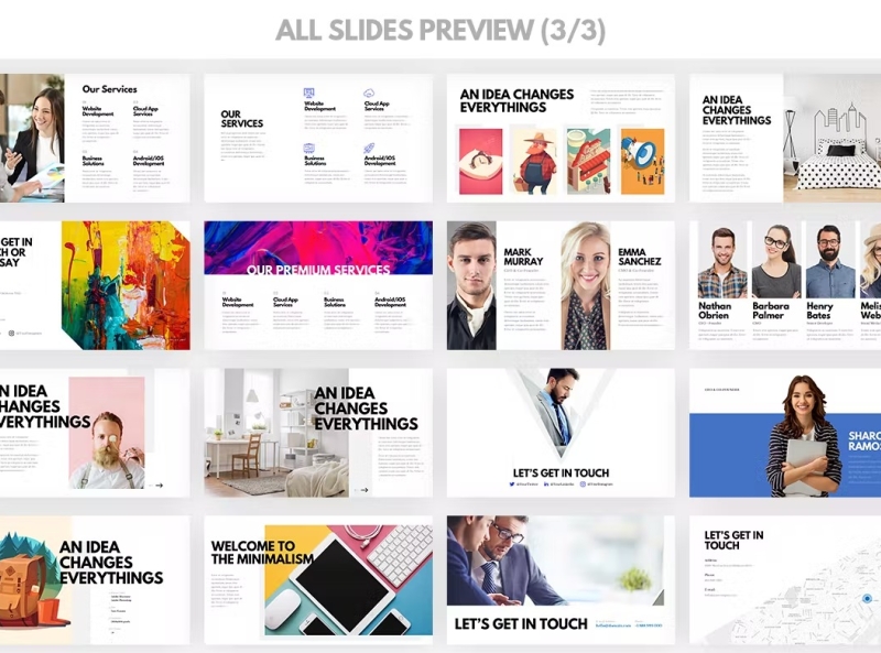 FREE Creative Simple Powerpoint Template by SlideMaster on Dribbble