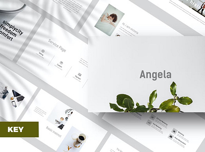 Angela - Keynote template abstract branding business presentation corporate creative design free graphic illustration infographic infographic statistic keynote modern multipurpose multipurpose template presentation professional style web design web development