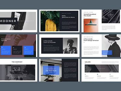 Mooner Keynote Template