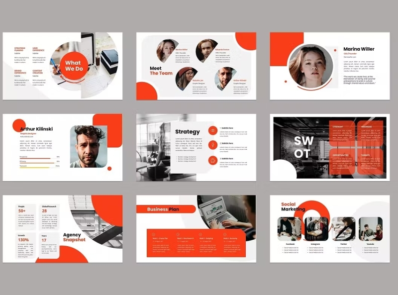 Cassava Business PowerPoint Template By SlideMaster On Dribbble