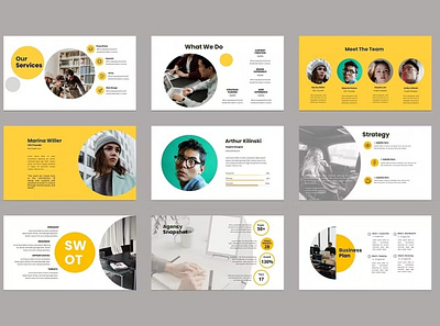 WorkPlace Business PowerPoint Template abstract branding cassava business concept corporate creative design illustration moodboard mooner keynote motion graphics powerpoint professional project showcase ui unique layout vector web web development workplace