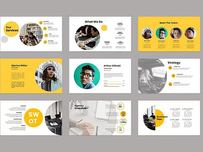 WorkPlace Business PowerPoint Template