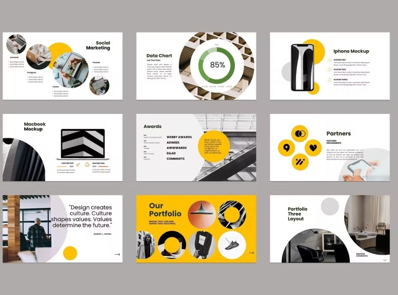 WorkPlace Business PowerPoint Template by SlideMaster on Dribbble