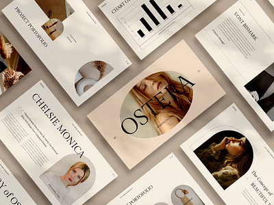 Free Ostera Powerpoint branding cosmetics cosmeticsstoreweb cosmeticswebsite creative design ecommerceweb illustration landing page design landingpage marketplace minimal modern design modernwebdesign powerpoint trendywebdesign ui uidesigner uiuxdesign webdesign