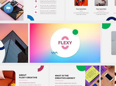 Flexy - Creative Keynote Template abstract bitcoin blockchain branding collectibles concept creative crypto cryptocurrency design fungible graphic design illustration metaverse motion graphics neumorph nft powerpoint transaction ui