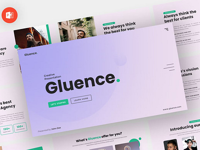 Gluence - Creative Powerpoint Template