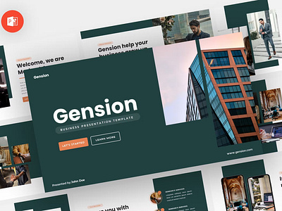 Gension - Business Powerpoint Template