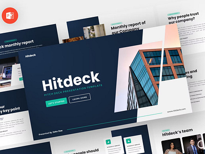 Hitdeck - Pitch Deck Powerpoint Template