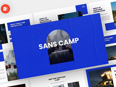 Sans Camp - Camp Powerpoint Template