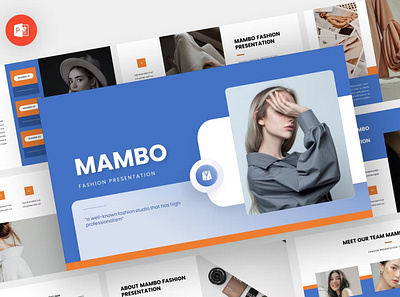 Mambo - Fashion Powerpoint Template annual business clean corporate download google slides keynote pitch pitch deck powerpoint pptx presentation presentation template project report slidemaster slides template v web